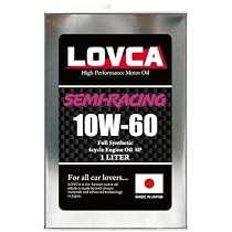Amazon | LOVCA SEMI-RACING 10W-60 4L SP エンジンオイル □LSR1060-4